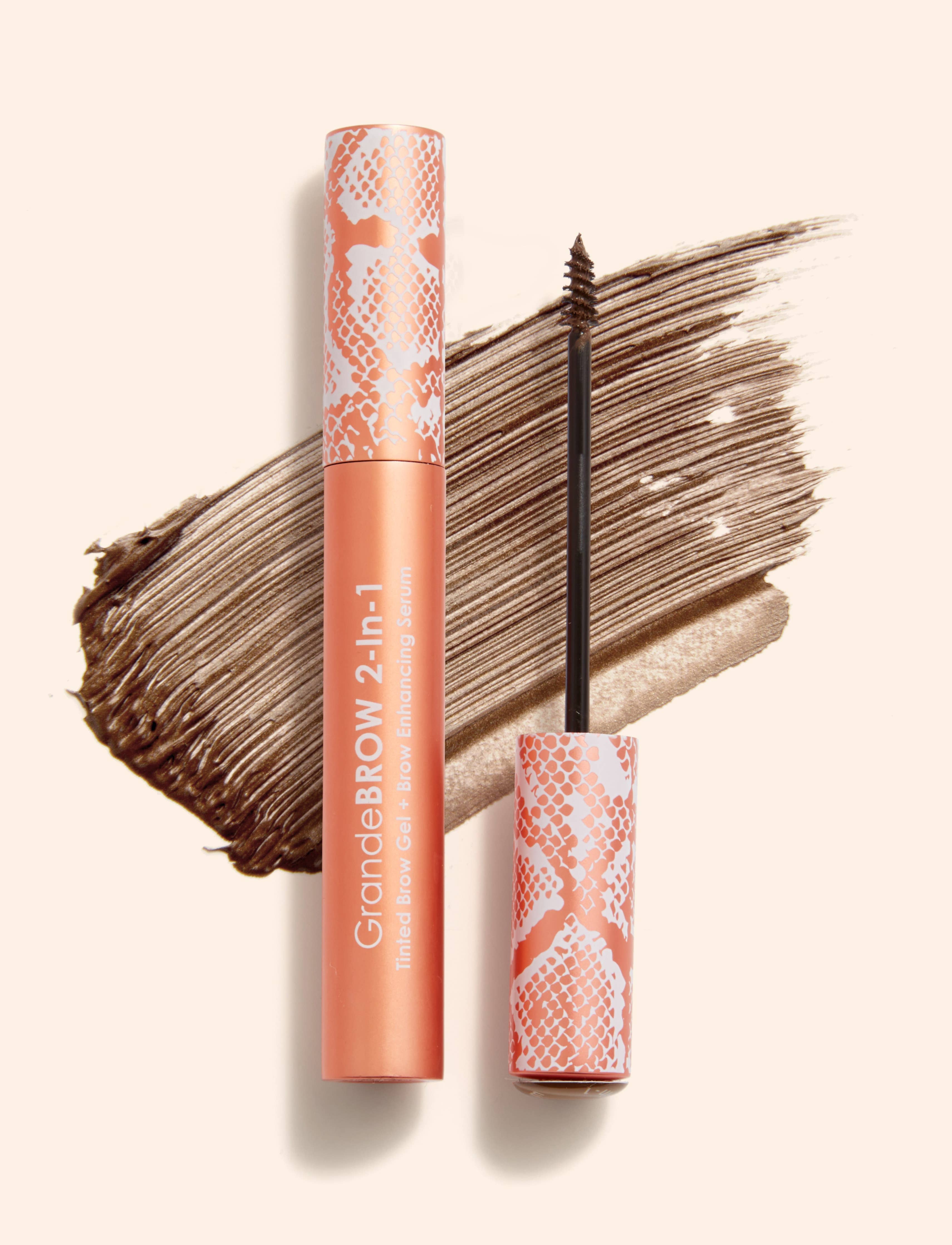 GrandeBROW 2-In-1 Tinted Brow Gel + Brow Enhancing Serum: Taupe