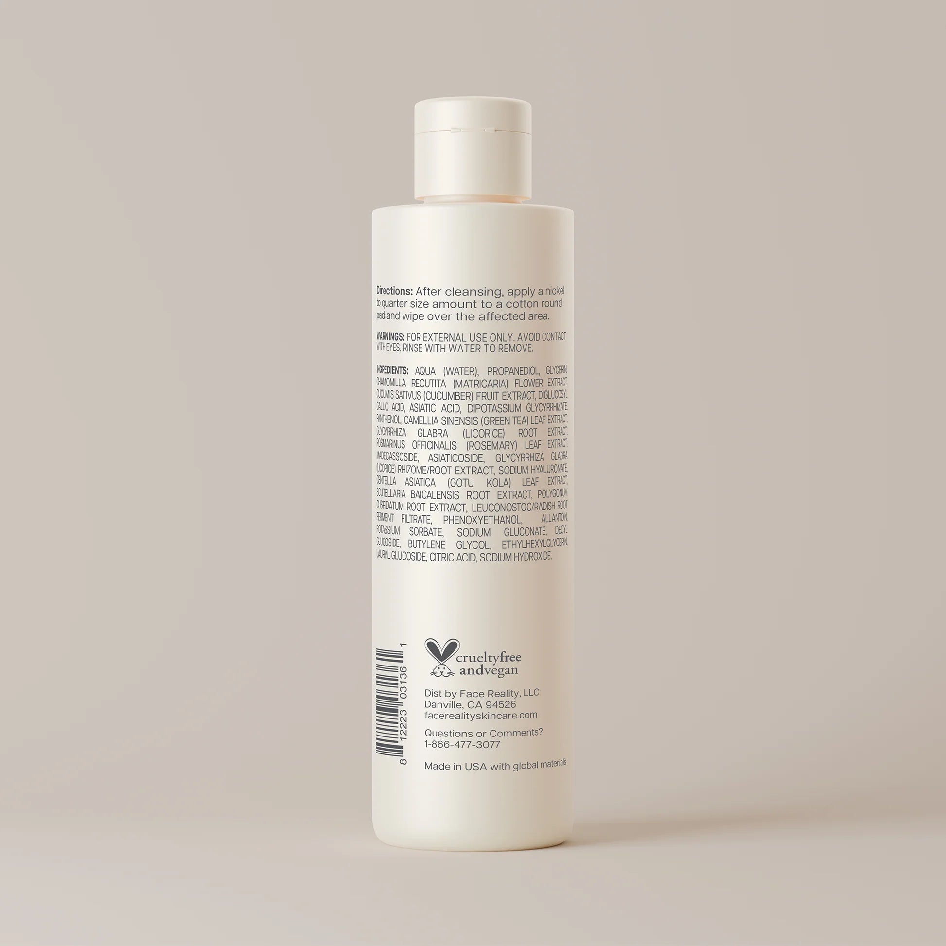 soothing radiance toner